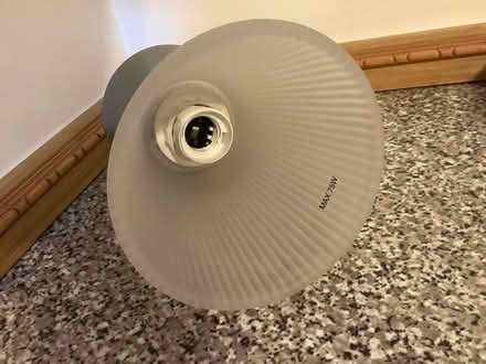 Photo of free IKEA Ceiling Light - Frosted Glass Shade (Upper Denby HD8) #3