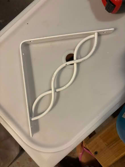Photo of free White bracket (North Arlington, NJ) #1