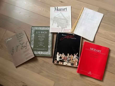 Photo of free Music scores piano (N8) #1