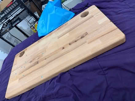 Photo of free Solid wood desktop (80x40x4cm) - MUST GO BY THURSDAY 25TH (Hunsbury Meadows NN4) #2