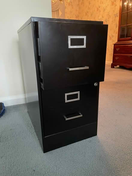 Photo of free Black File Cabinet (Savage MD 20763) #1