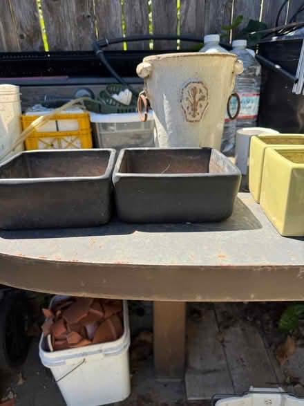 Photo of free Assorted small pots for plants (Mill Valley) #1