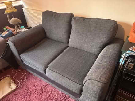 Photo of free Two Seater Grey Sofa (St Albans AL1) #2