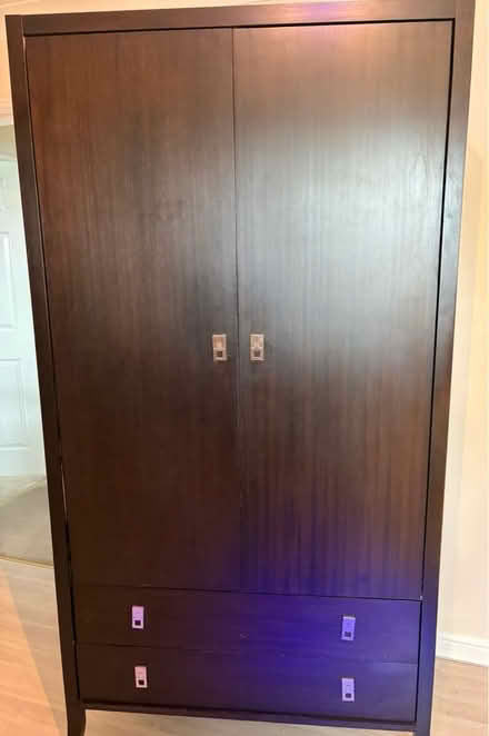 Photo of free Double wardrobe & internal mirror (WA13 0SR) #1