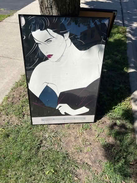 Photo of free CURB ALERT. Large picture frames (Niles) #2
