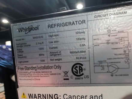 Photo of free Mini fridge (Brentwood) #2