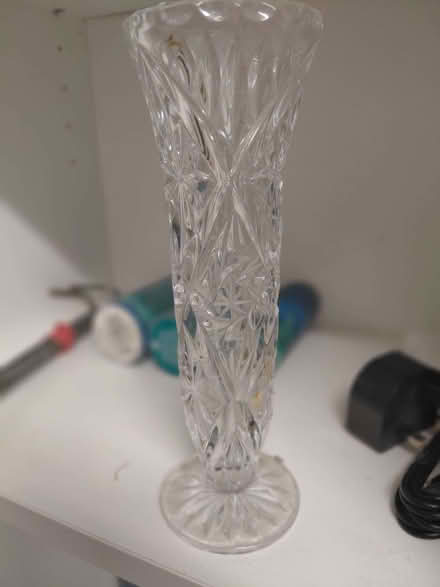 Photo of free Crystal bud vase (Fishermead MK6) #1