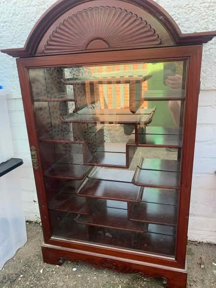 Photo of free Glass cabinet (Faversham ME13) #1