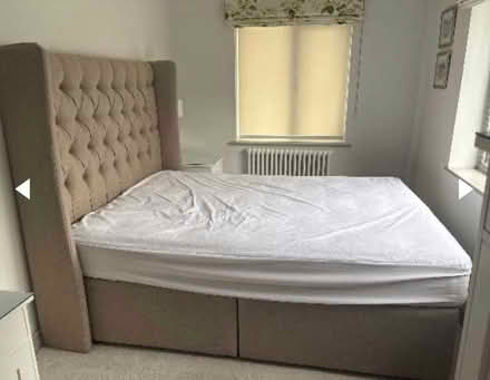Photo of free King sized headboard and divan (Cuckfield RH17) #2
