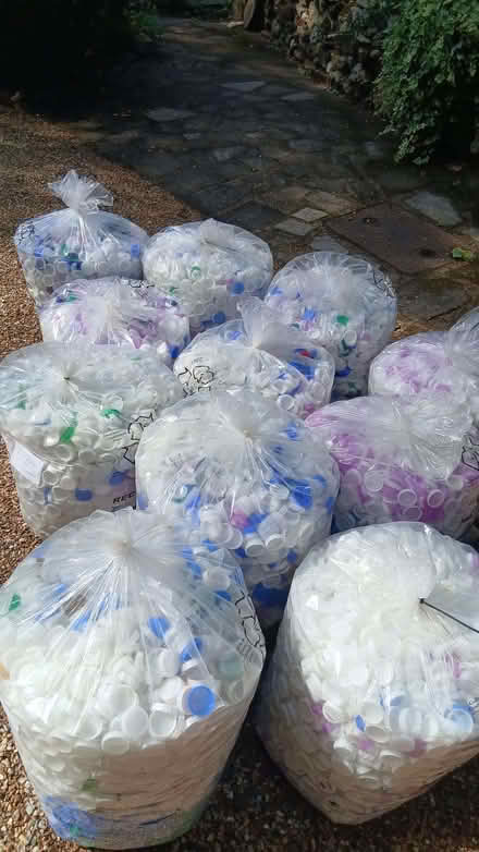 Photo of Upcycling plastic milk bottle tops (Maidenhead SL6) #1