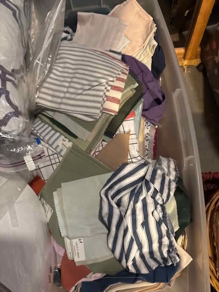 Photo of free Assorted fabric swatches (North Arlington, NJ) #1