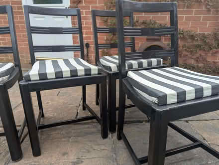 Photo of free Wooden Dining Chairs. (Cheshire West and Chester CW9) #1