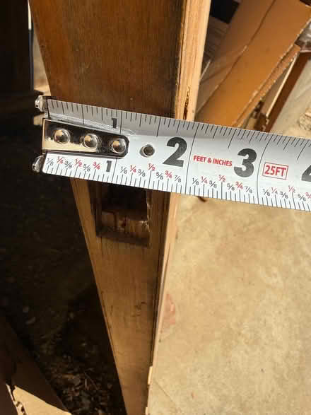 Photo of free Oversized Solid core wood door (Midtown Sacramento 95816) #3