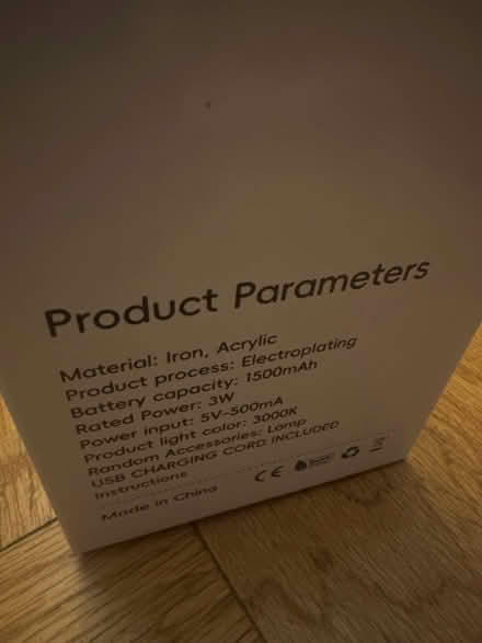 Photo of free Rechargeable LED Light (Friendship Heights) #2