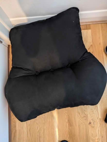 Photo of free Large black cussion (West Norwood SE27) #1