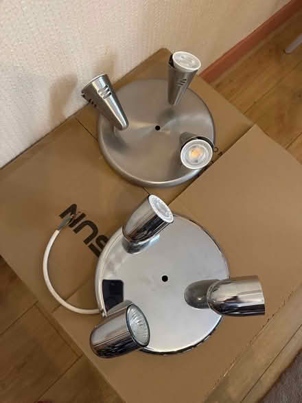 Photo of free Triple spotlight ceiling light (Stockton Heath WA4) #1