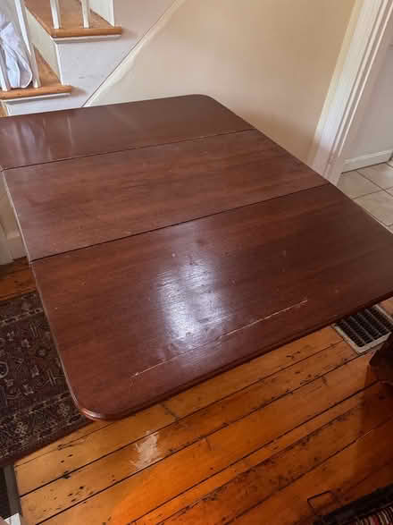Photo of free Antique drop leaf table (Weston) #1
