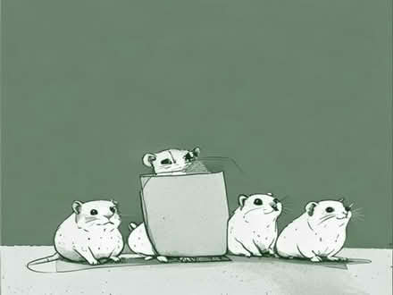 Photo of Thin Household Cardboard for Eight Rescue Gerbils (Parkdale WV1) #1