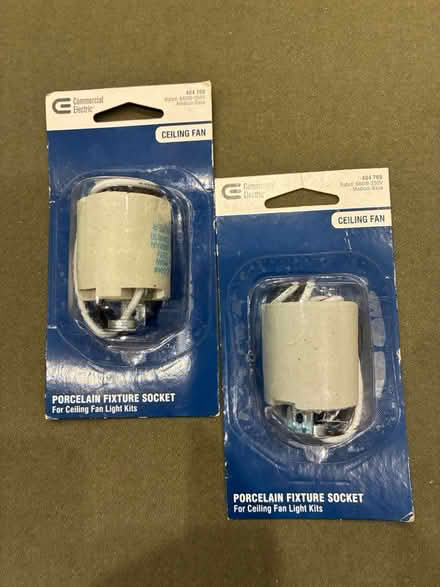 Photo of free Ceiling fan socket (Off Colesville inside beltway) #1