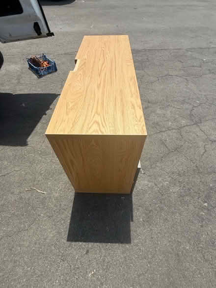 Photo of free Oak / Grey TV Unit With Storage (Kingswood Bristol BS15) #3