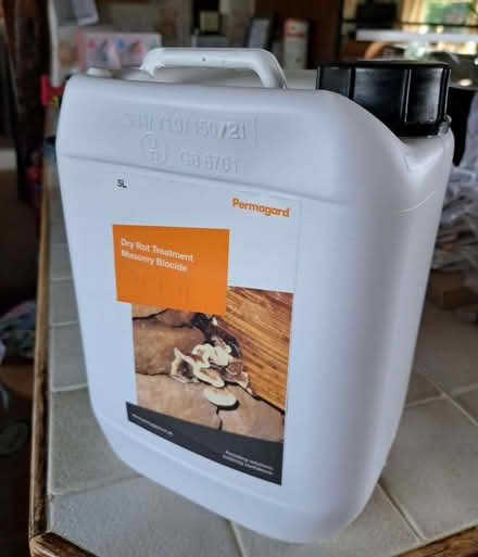 Photo of free Permagard Dry Rot Treatment (Moggerhanger MK44) #1