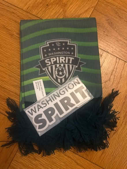 Photo of free Washington Spirit Scarf & Magnet (Friendship Heights) #1