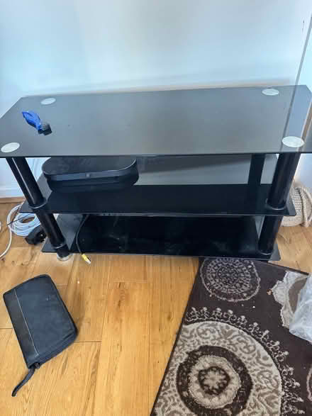 Photo of free Smoke black tv and dvd stand (Lamorbey DA15) #1