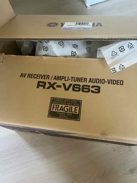Photo of free Yamaha Rx-v663 receiver (Redmond) #1