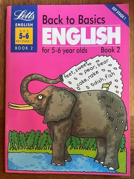 Photo of free English practice book age 5-6yrs (Booker HP12) #1