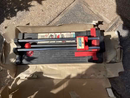 Photo of free Tile cutter (Harrogate HG2) #1