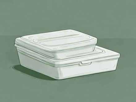 Photo of large plastic storage boxes with lids (Hove Green BN3) #1