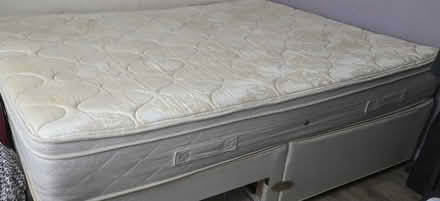 Photo of free King Size Mattress (Top of Hebers M24) #1