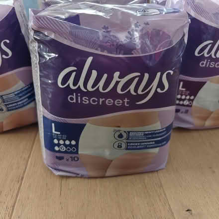 Photo of free Incontinence Pads - New (Cranford TW4) #1