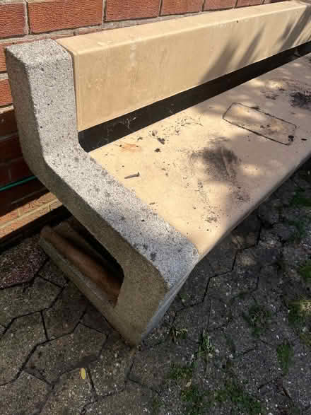 Photo of free Old garden bench (Ripley) #3
