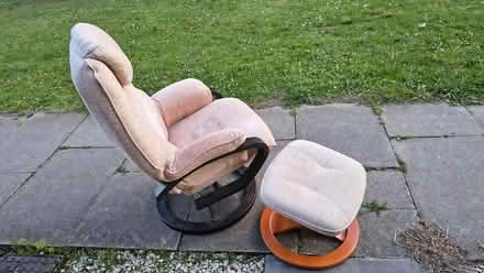 Photo of free Recliner chair & footstool (St. Dunstan's CT2) #1