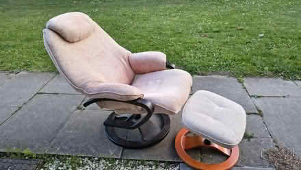 Photo of free Recliner chair & footstool (St. Dunstan's CT2) #3