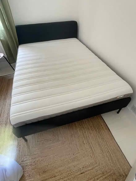 Photo of free IKEA bed double. SLATTUM- Saturday (Haringey, near St Ann's, N15) #2