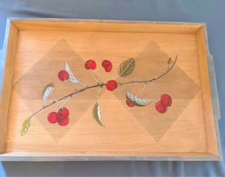 Photo of free Handpainted wooden tray (Mill Valley) #1