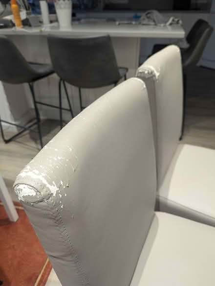 Photo of free 4 high back Next dining chairs (AL4) #4