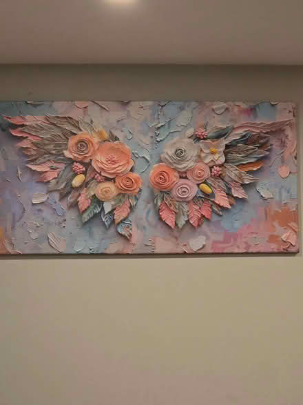 Photo of free Large canvas wall art (Kitsilano) #1