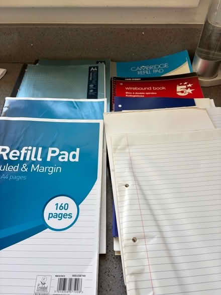 Photo of free Back to school - pads of paper, notebooks (Northchurch HP4) #1
