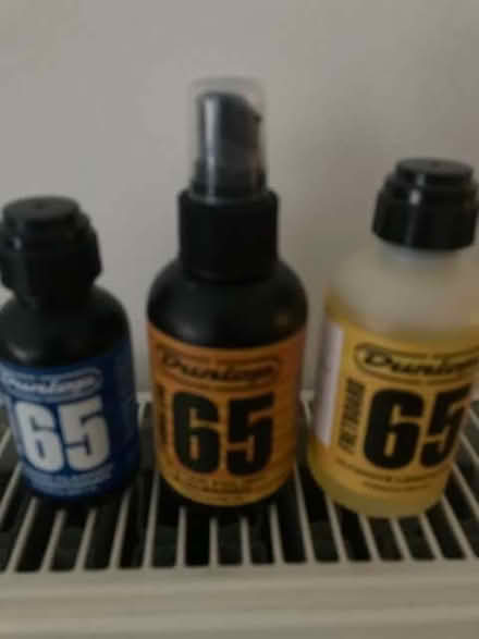 Photo of free Guitar fretboard oil, polish/cleaner, string cleaner (Lewes BN7) #1