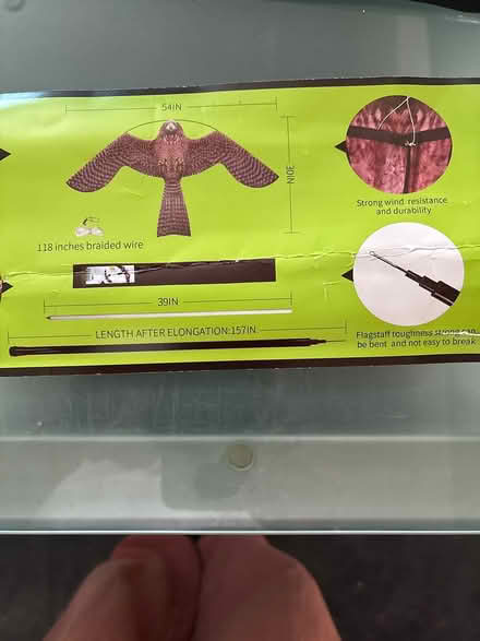Photo of free Bird scarer kite (Wimbledon Common SW19) #2