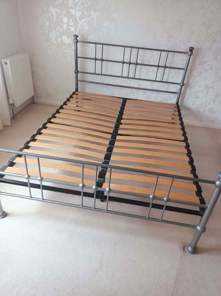 Photo of free King Size Bed Frame (Saltaire BD18) #1