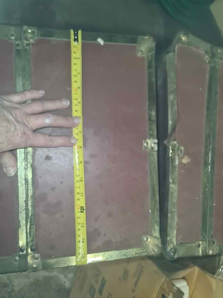 Photo of free 2 red trunks (Hackney E8) #3