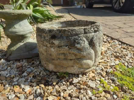 Photo of free Heavy planter with squirrel (Hitchin, SG5) #2
