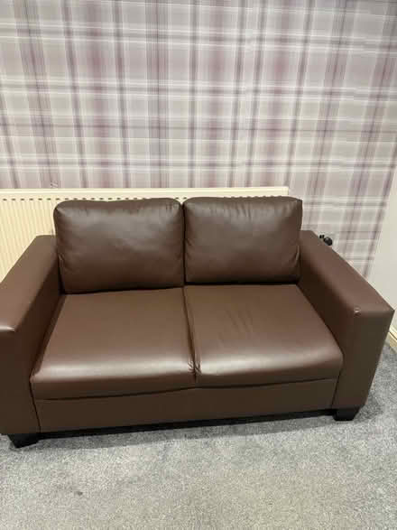 Photo of free 2 seater Leather sofa (Gateshead NE8) #2