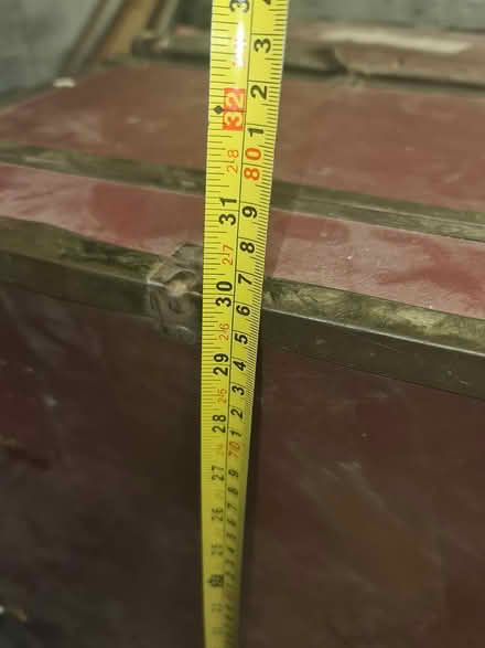Photo of free 2 red trunks (Hackney E8) #2