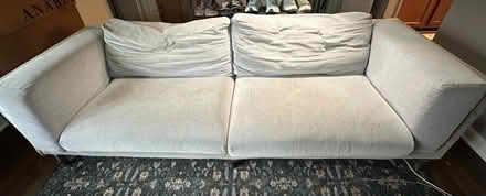 Photo of free Used grey couch (Northeast Pasadena) #1