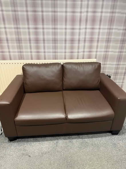 Photo of free 2 seater Leather sofa (Gateshead NE8) #1